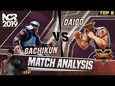SFV AE Match Analysis: Norcal Regionals 2019 TOP 8 - Gachikun vs. Daigo