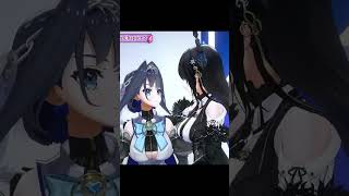 後ろでいちゃつくクロニーとネリッサ