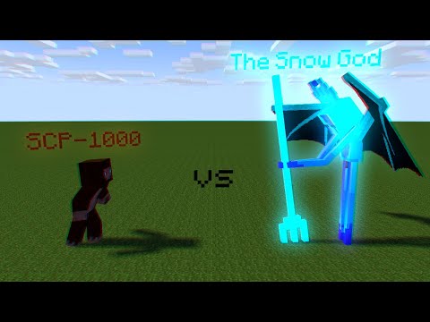Soku The Snow God vs SCP 1000