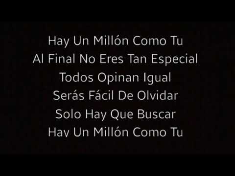 Un Millon Como Tu video