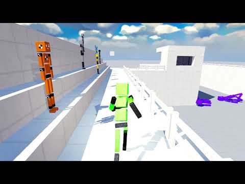 Custom fighting arena in Fun With Ragdolls!