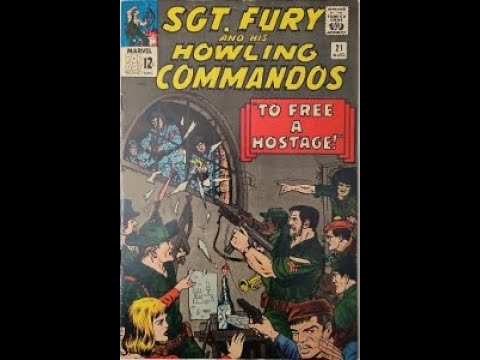 1965 Sgt Fury His Howling Commandos 15 N*ZI Silver Age Comic Book POP ART PRODUCTIONS (Peek Inside)