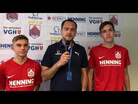 MTV Treubund - Gothia Cup 2019 - Tag 3: Interview mit Torben Winkelmann und Damon Baron