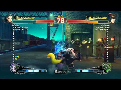 SSF4 AE 2012: Jiban (Rose) vs aiaitomo (Juri) - Xbox Live Ranked Match