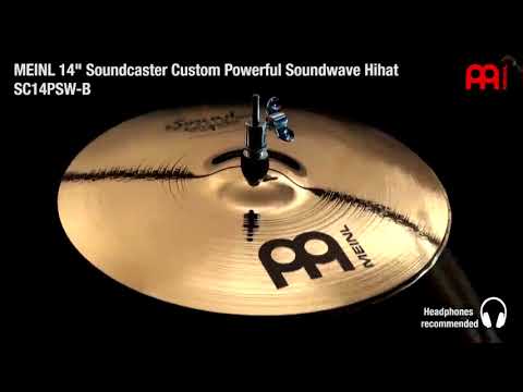 SC14PSWB Meinl  14'' Soundcaster Custom Powerful Hihat Zil