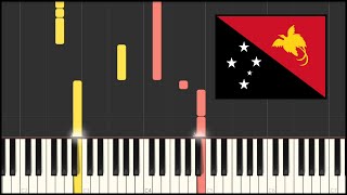 Papua New Guinea National Anthem - O Arise, All You Sons (Piano Tutorial)