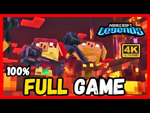 Minecraft Legends - Lost Legends and Myths Walkthrough [SOLO] (4K 60FPS)