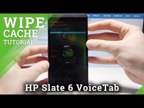 Wipe Cache Partition on HP Slate 6 VoiceTab - Delete Cache Files
