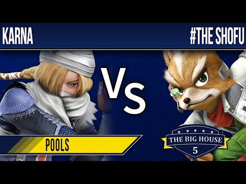 TBH5 Smash 4 - Karna (Sheik) vs #THE shofu (Fox) - Pools