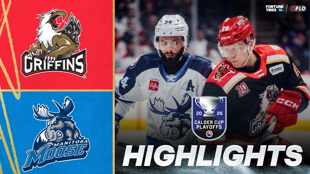 HIGHLIGHTS: Game 4 Manitoba Moose vs Grand Rapids Griffins | AHL Calder Cup Playoffs 2026