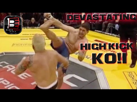Tom Blackledge High kick ko