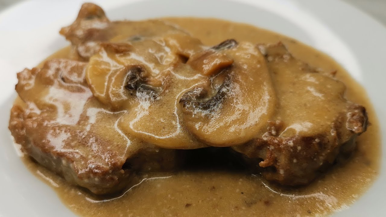 Solomillo Ibérico en Salsa de Champiñones / Una receta que os va a encantar