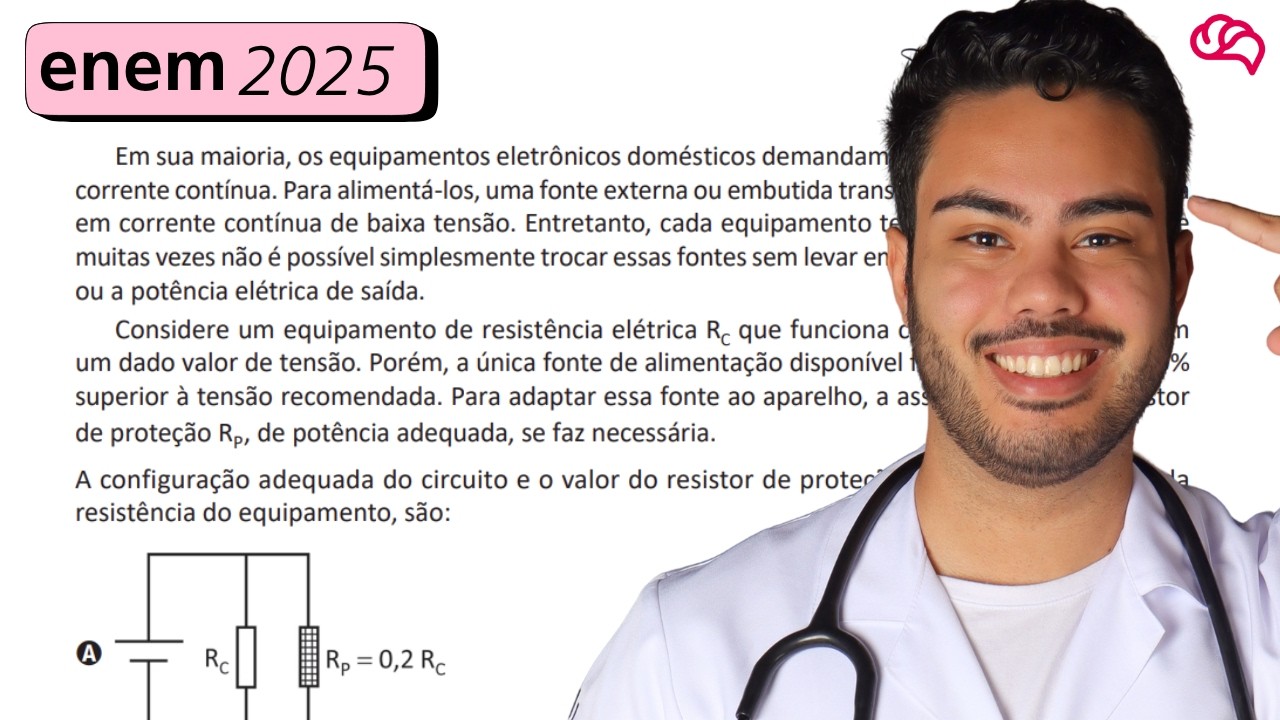 Resolução em Vídeo — Questão 130 ENEM 2025