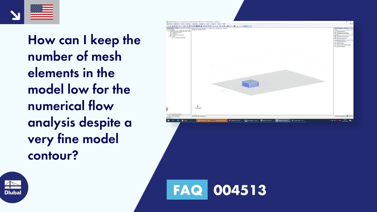 FAQ 004513 | How can I keep the number of mesh elements in the model low for the numerical...