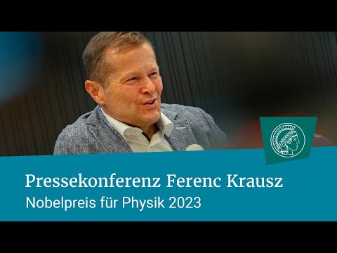 Ferenc Krausz, Nobelpreis für Physik 2023 | Aufzeichnung der Pressekonferenz vom 03.10.23