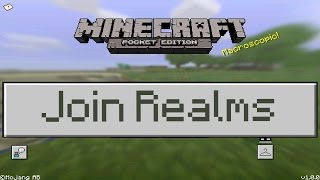 How to Join Realm Servers in Minecraft Pocket Edition