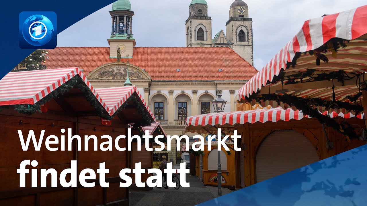 Magdeburger Weihnachtsmarkt: Einigung auf Sicherheitskonzept