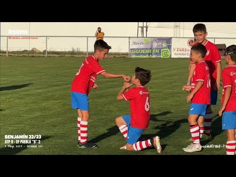 BENJAMÍN J25ª 22/23 🎥 RESUMEN ATLETICO PUEBLONUEVO 9 - EF PUEBLA “B” 2 (4 Mayo 2023)