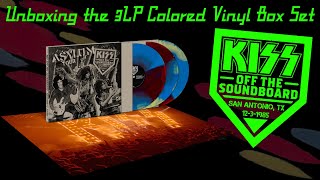 Unboxing the KISS - Off The Soundboard: San Antonio, TX 12/3/85 3LP Colored Vinyl Box Set