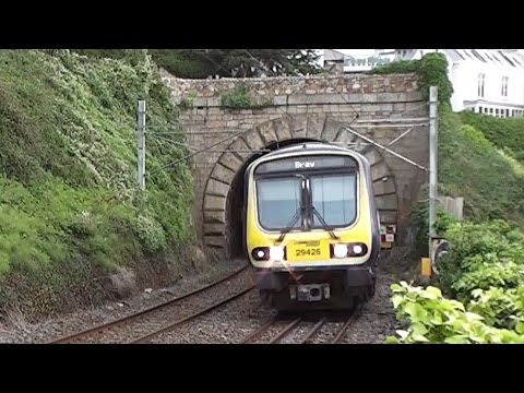 IE 29000 Class Commuter Train number 29426 - Vico Road Tunnel, Dalkey