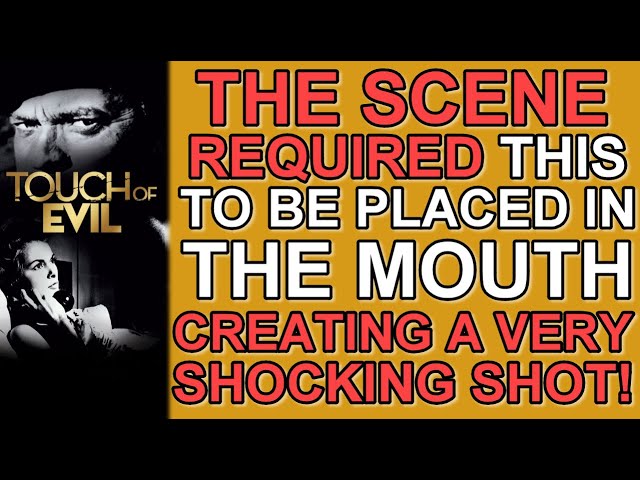 How this scene required this to be PLACED IN THE MOUTH creating a very SHOCKING image!
