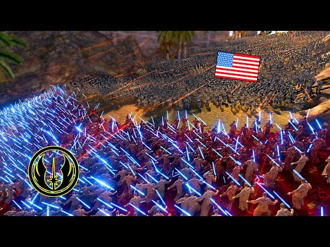 4 Million JEDI Charge a Million MODERN SOLDIERS! - UEBS 2 Ultimate Epic Battle Simulator 2