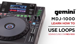 Video thumbnail for Gemini MDJ-1000 - How To Loop by Gemini Sound