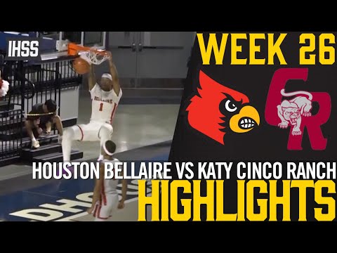 Bellaire vs Cinco Ranch Thrilling Highlights: Anthony Andrews Scores 20!