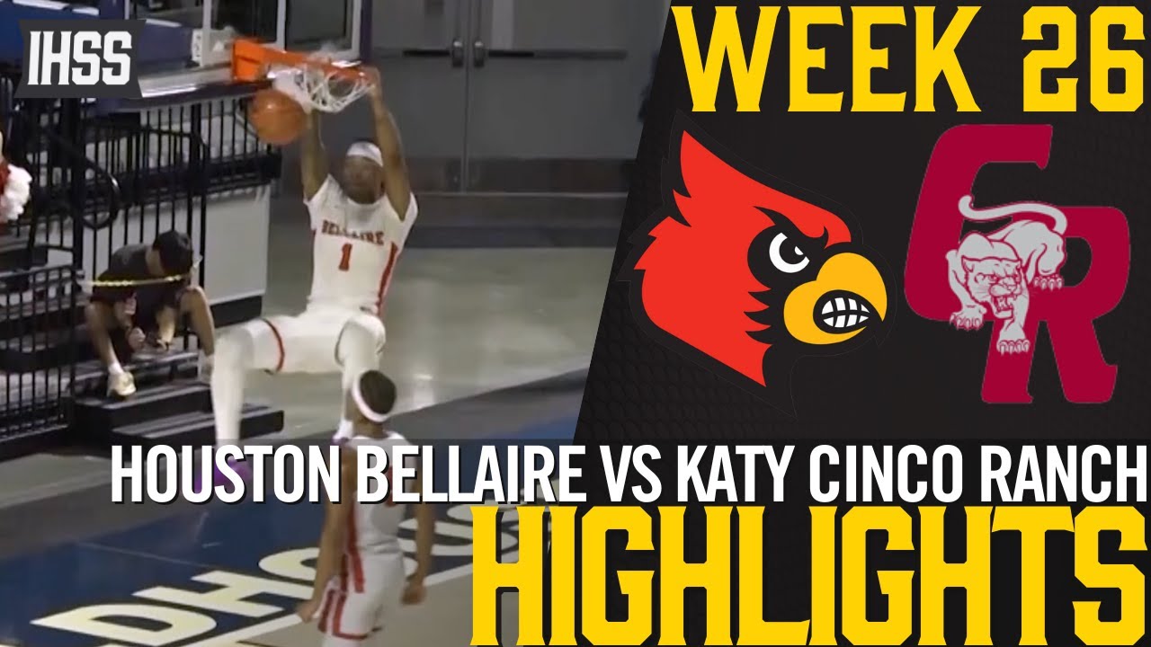 Bellaire vs Cinco Ranch Thrilling Highlights: Anthony Andrews Scores 20!