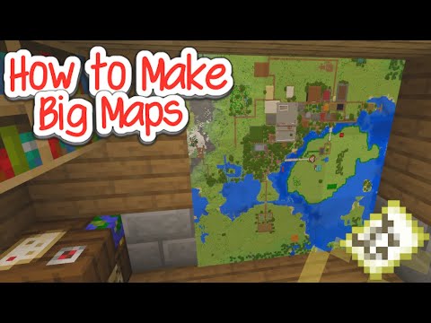How to Make a Big Map in Minecraft! (1.21+)