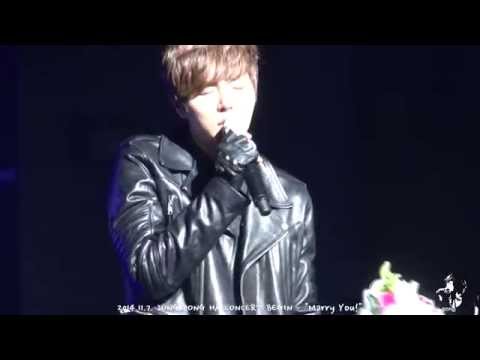 2014.11.7. JUNG DONG HA CONCERT 'BEGIN' - Marry You!