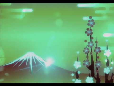 [背景フリー素材] 日の出・富士山🎍(正月等)