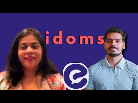Importance of idoms in english with tutor Renu @EnglishYaari 