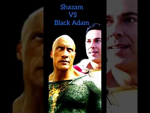 Shazam vs Black Adam / Epic Superpower Fight! #shazamvsblackadam #epicfight #superpower #shorts