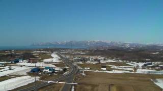 preview picture of video 'JL8GFB 360deg View report  from on the top of ham radio tower'