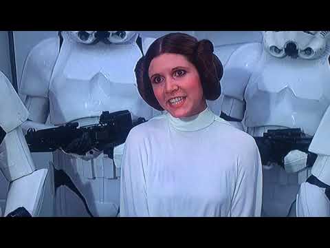A New Hope- Darth Vader and Leia