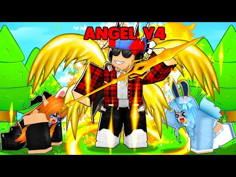 I Made Them HATE Me By Using ANGEL V4... (ROBLOX BLOX FRUIT)