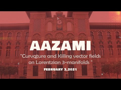 Amir Babak Aazami, Curvature and Killing vector fields on Lorentzian 3-manifolds