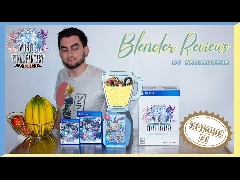 World of Final Fantasy Maxima I Blender Reviews I Episode #1 I ArtMinusMe