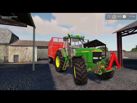 CARTING MUCK FROM THE BEEF FARM  |Chellington Valley|FS19|contractor and dairy |ep21