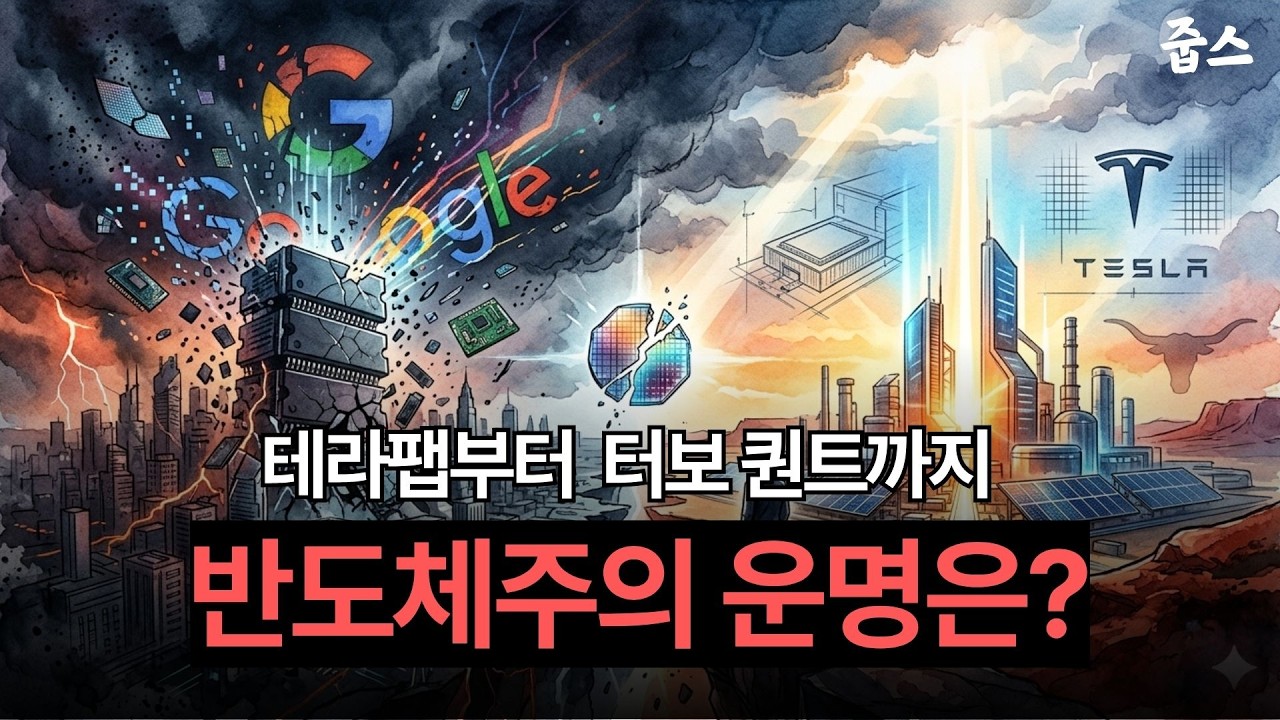 개미들만 모르는 반도체 생태계의 '거대한 지각변동' 이 흐름 모르면 다 잃습니다