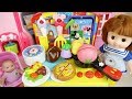 Baby Doll And Kitchen Food Cooking Play