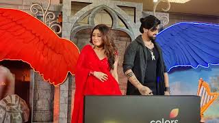 Shivangi Joshi and  Zain Imam funny moments at Bekaboo Colours