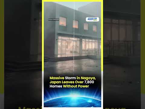 Nagoya Thunderstorm Triggers Flash Flooding and Power Outages Across Japan's Tokai Region
