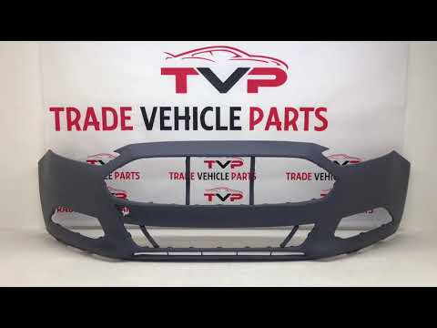 Fits Ford Mondeo 2014- Onwards Front Bumper Primed No Pdc video