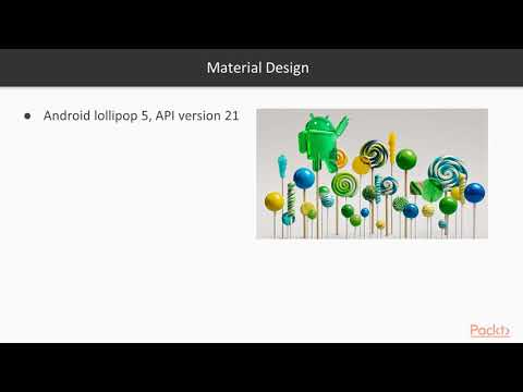 Hands On Android Application Components Activities Setting Up Project Material Design|packtpub com