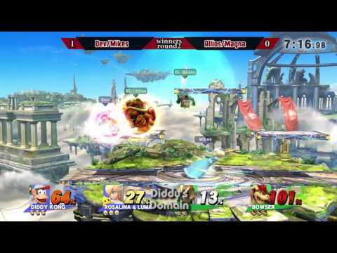 Diddy's Domain Doubles - Dev/Mikes vs Allios/Magna