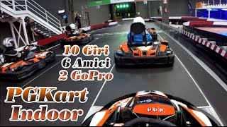 preview picture of video 'PGKart indoor Camerano Gara completa 2 GoPro 1080p'