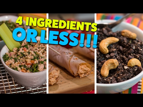 3 Quick Low Carb Recipes with 4 Ingredients or Less | Cheap & Keto Friendly