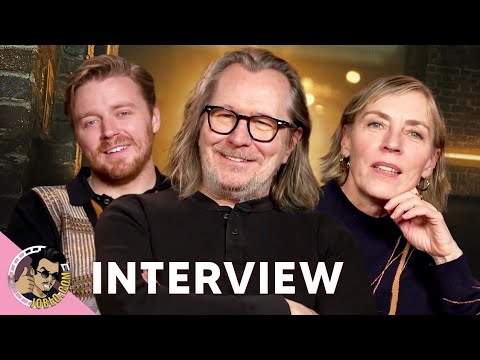 Slow Horses Interviews: We sit down with Gary Oldman, Saskia Reeves, and Jack Lowden!